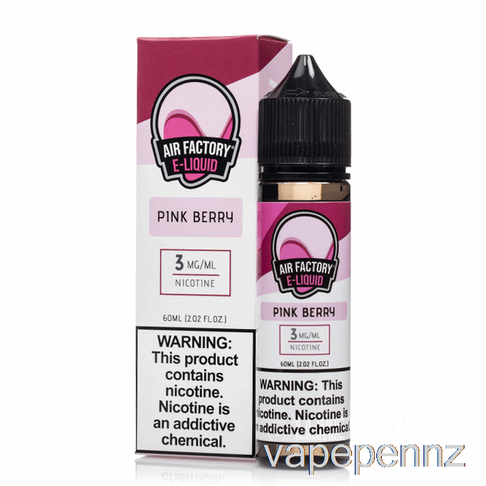 Pink Berry - Air Factory - 60mL 0mg VAPE NZ